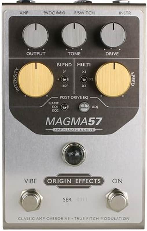 Origin Effects MAGMA57 Amp Vibrato and Drive Pedal image 1