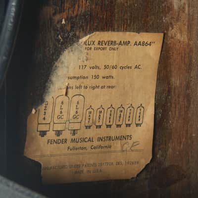 Fender Vibrolux Reverb Regrill AA864 (1967) image 13