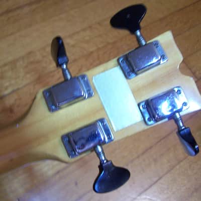 Vintage Voxton X-212 Semi-hollowbody Electric Bass Guitar image 9