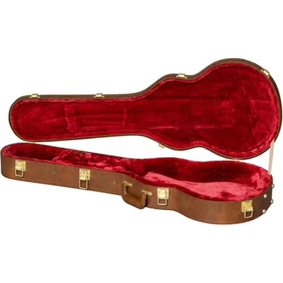 Gibson Les Paul Electric Guitar Case, Original Brown image 3