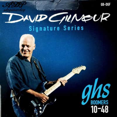 1 set of Strings GHS David Gilmour Blue 10-48 Electric Guitar image 1