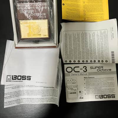 Boss OC-3 Super Octave | Reverb