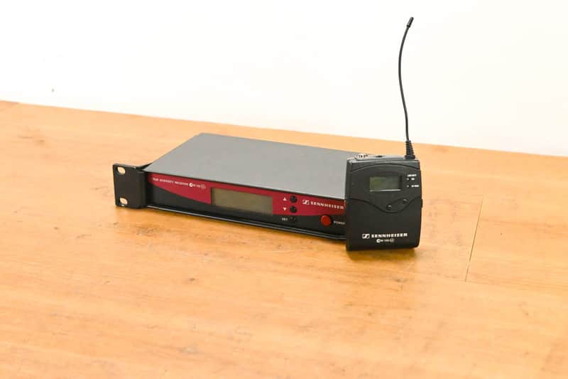 Sennheiser EM 100 G2 Receiver w/ SK 100 G3 Bodypack 518-554 MHz (NO PSU) CG01YS1 image 1