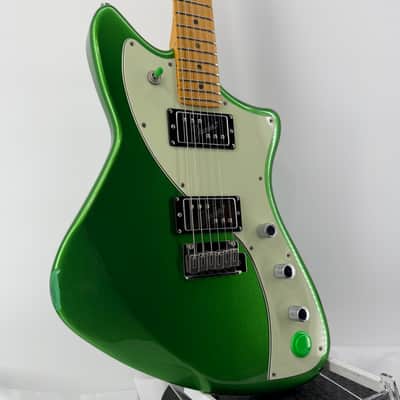 Fender Player Plus Meteora HH 2022 - Present - Cosmic Jade - Matching Japanese Neck! Pro Luthier Mod! image 2