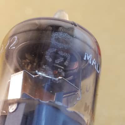 Amperex 6922 AT1000 TESTED Vacuum Tube Gold Pins USA E88CC dual triode 1960-1969 image 7