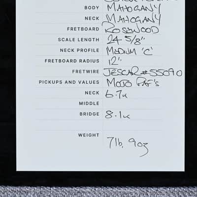 Patrick James Eggle Macon CT Single Cut - Nitro Blue Burst image 21