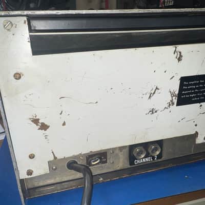 Selmer Stereomaster 100W (Dual 50W) Tube Amp Head 1965-1967 Metal Box | Fully Serviced w/ NOS GE Tubes | Syd Barrett Pink Floyd Era image 25
