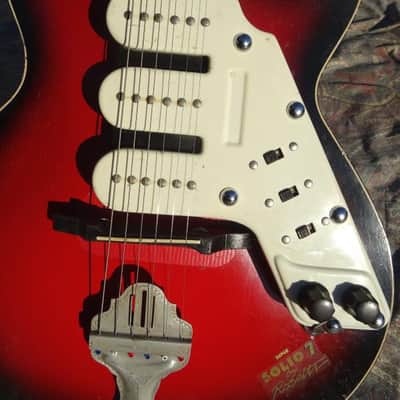 ROSETTI   SUPER SOLID 7 1960 Red Burst image 6