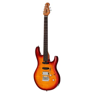 Sterling by Music Man Luke HSS Electric Guitar Heritage Cherry Burst Bild 2