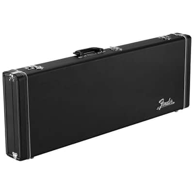 Liquid Audio Fender Classic Series Wood Cases - Stratocaster®/Telecaster®, Black - 0996106306 Bundle w/ 12-Pack Guitar Pick Polishing Cloth image 3
