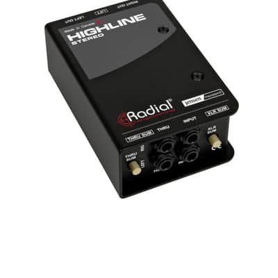 RADIAL ENGINEERING HIGHLINE STEREO Boîtes de direct - Isolateur Stéréo pour Simulateur Ampli image 2