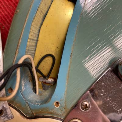 Fender Mustang Daphne Blue 1965 image 15