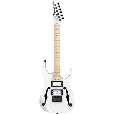 Ibanez Paul Gilbert Signature PGMM31 Electric Guitar, Maple Fretboard, White image 1