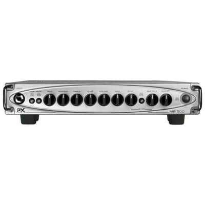 Gallien-Kruger MB500 Bass Head and Neo 115 Cabinet 2012 - Silver and black image 5