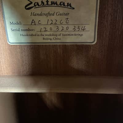 Eastman AC122 CE 2000's - Natural image 10