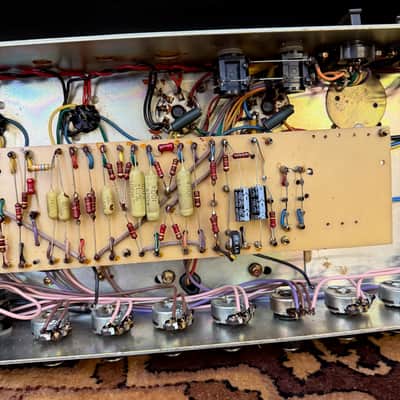 Vintage 1974 Marshall JMP Super PA 50w #1963 Metal Panel Amplifier Head *1970s* image 24
