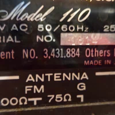 Beautiful Marantz 110 and New Custom Walnut Cabinet image 11