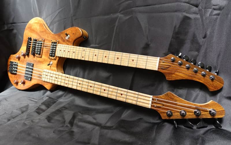 Double-Neck 6 String Guitar/4 String Bass Joe Till Guitars image 1