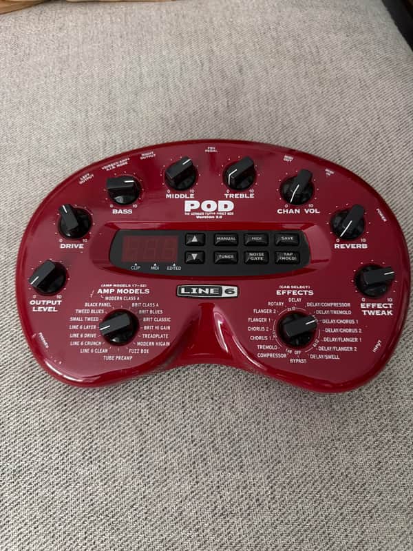 Line 6 POD 2.0 Multi-Effect and Amp Modeler