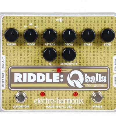 ギター electro-harmonix RIDDLE: Qballs Electro-Harmonix Riddle: Q Balls Envelope Filter For Guitar | Reverb