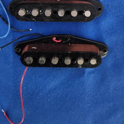 Fender 099-2247-000 American Select Stratocaster Pickup Set Solderless 2010s - White image 3