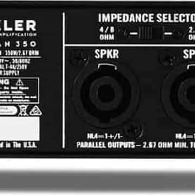Genzler Magellan 350 Bass Head, 350W, Black image 3