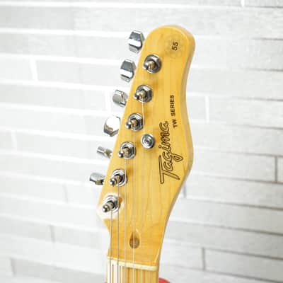 Tagima TW-55 BK LF/WH Tele Style Electric Guitar Black image 13