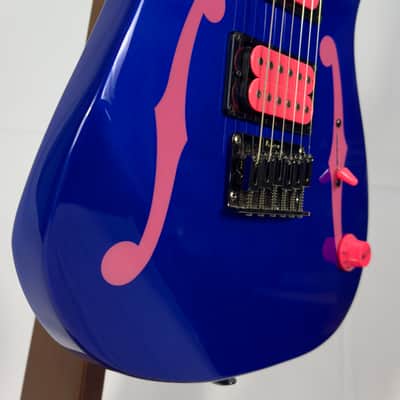 Ibanez Mikro PGM Paul Gilbert PGMM11 Electric Guitar 2021 - Jewel Blue image 4