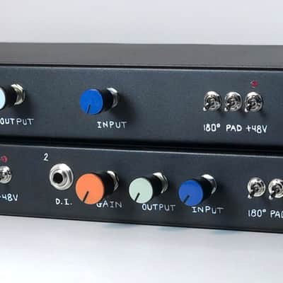 Yamaha PM 1000 "High Gain" vintage microphone preamp, CYCLOPS AUDIO racked 1 channel with DI image 5