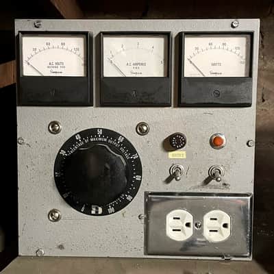 Vintage Variac Voltage Regulator (1960s) image 1
