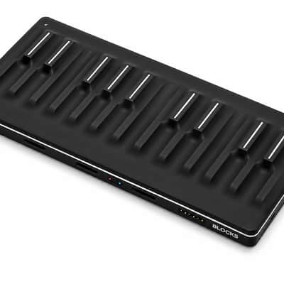 ROLI Seaboard Block 24-Key Expressive MIDI Keyboard Controller 2010s - Black image 1