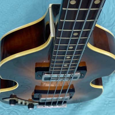 Hofner 500/1 Violin Bass LEFTY 1975 - Sunburst image 3