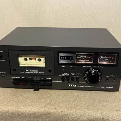 AKAI CS-702D MK2 Rare Vintage Cassette Deck Tested Japanese Analog VU Warranty image 4