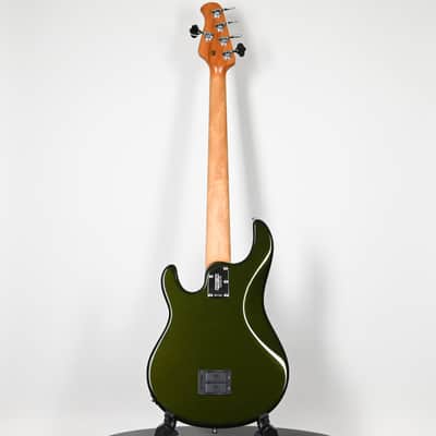 Ernie Ball Music Man StingRay 5 Special H 5-String Bass Guitar- Fallout Green (K07301) image 4