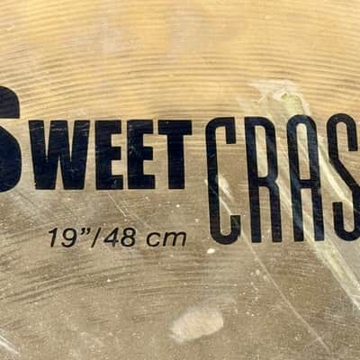 STUNNING!!! 19” Zildjian K PROTOTYPE BRILLIANT FINNISH Sweet Crash 1455g image 2
