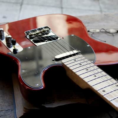 CIMA GUITARS Cima TL Nitro-Red A/A, 3, 95 KG image 5