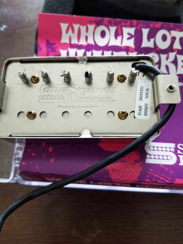 Seymour Duncan Whole Lotta Humbucker Set Nickel 2016 Nickel image 1