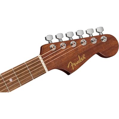 Fender California Standard Redondo Mini with Bag, Spruce Top, Black image 4