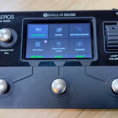 Singular Sound Aeros Loop Studio 2019 - 2021 Black image 1