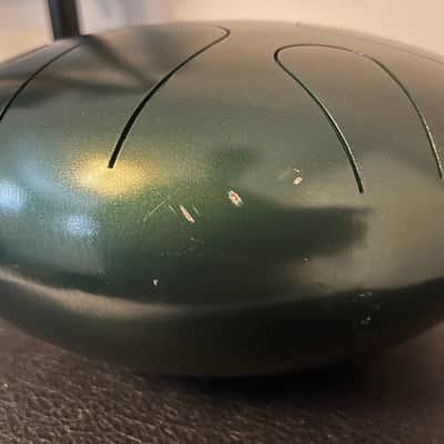 Pearl PMTD8AM/689 10" 8 Note Tongue Drum - A Minor 2010s - Green Burst image 10