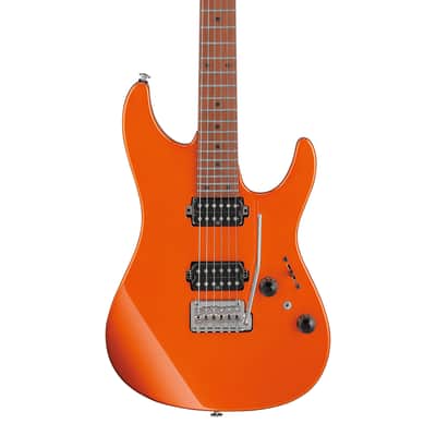 Ibanez AZ2402ROM AZ Prestige Roadster Orange Metallic w/case image 1