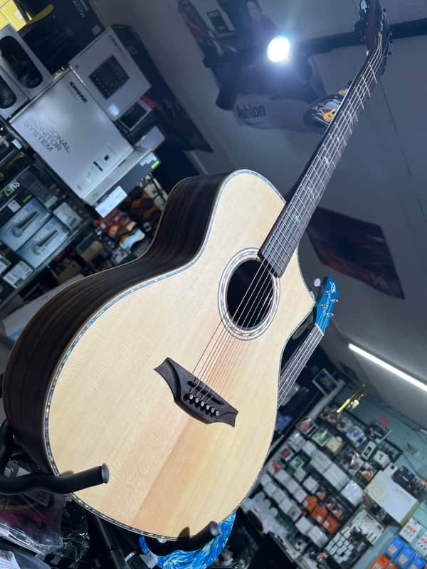Guitar MT BROMO All Solid Acoustic-Electric GUITAR BAR5CE image 1