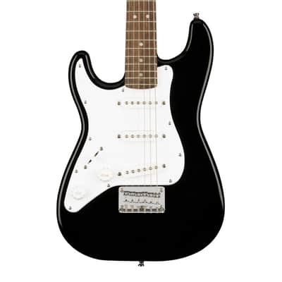 Used Squier Mini Stratocaster Left-Handed - Black w/ Laurel Fingerboard image 1