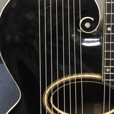 Gibson Harp Guitar Black image 2