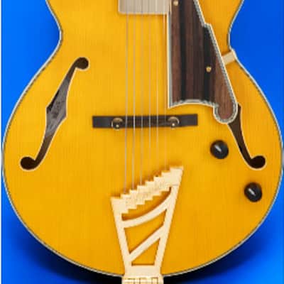 D'Angelico Excel SS Soho Single Cutaway Thinline Hollow Body, Amber* w/Gig Bag DAESSSAMBGT image 3