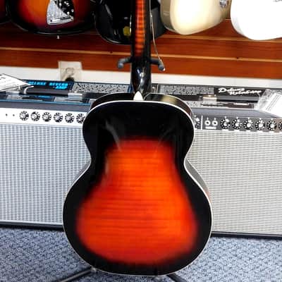 Vintage 1960's Harmony H950 Monterey Leader F hole Archtop Acoustic Guitar w/Case! VERY NICE!!! image 5