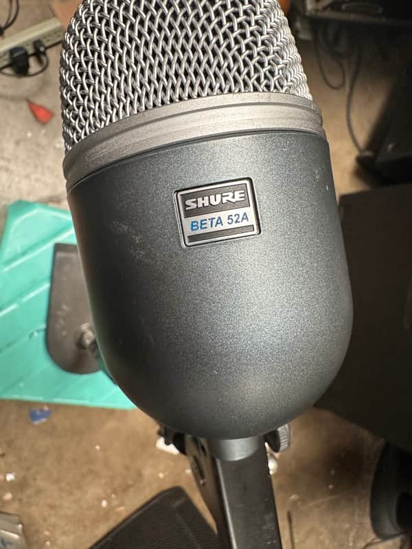 Shure BETA 52A Supercardioid Dynamic Bass Drum Microphone 2002 - Present - Black image 1