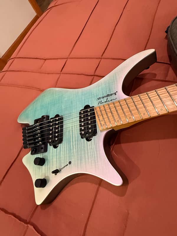 Strandberg Guitars Boden Standard NX 6 Tremolo Chameleon LE (1 of 100 made)+Stand and Strap image 1