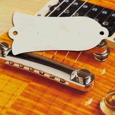 Gibson Gibson 80's NOS Truss Rod Cover 1980's - Black/White 1980's - Black/White image 2