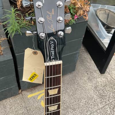 Gibson Les Paul Traditional Pro V - Blueberry Burst 2021 w/ OHSC image 5